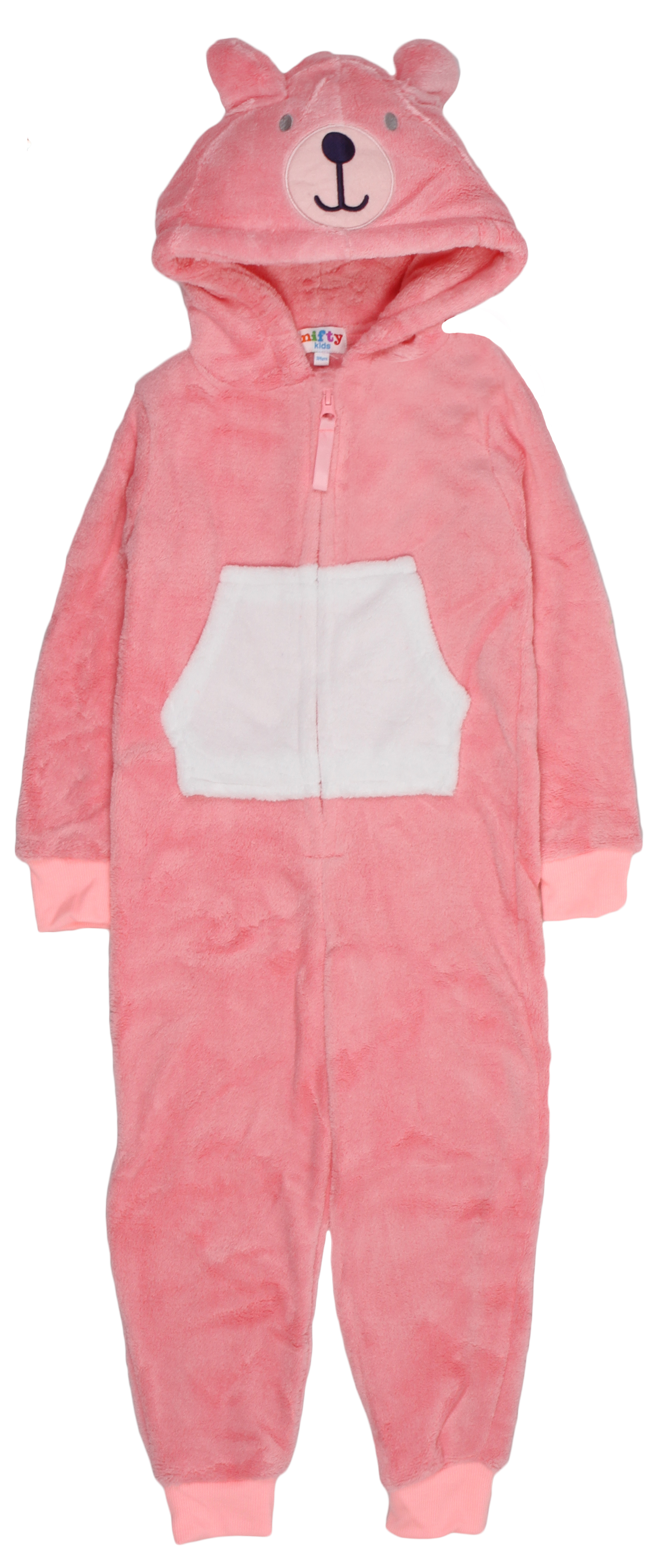 Boys Girls Novelty Dress Up Onesie Hooded Fleece Pyjamas PJs Xmas Gift