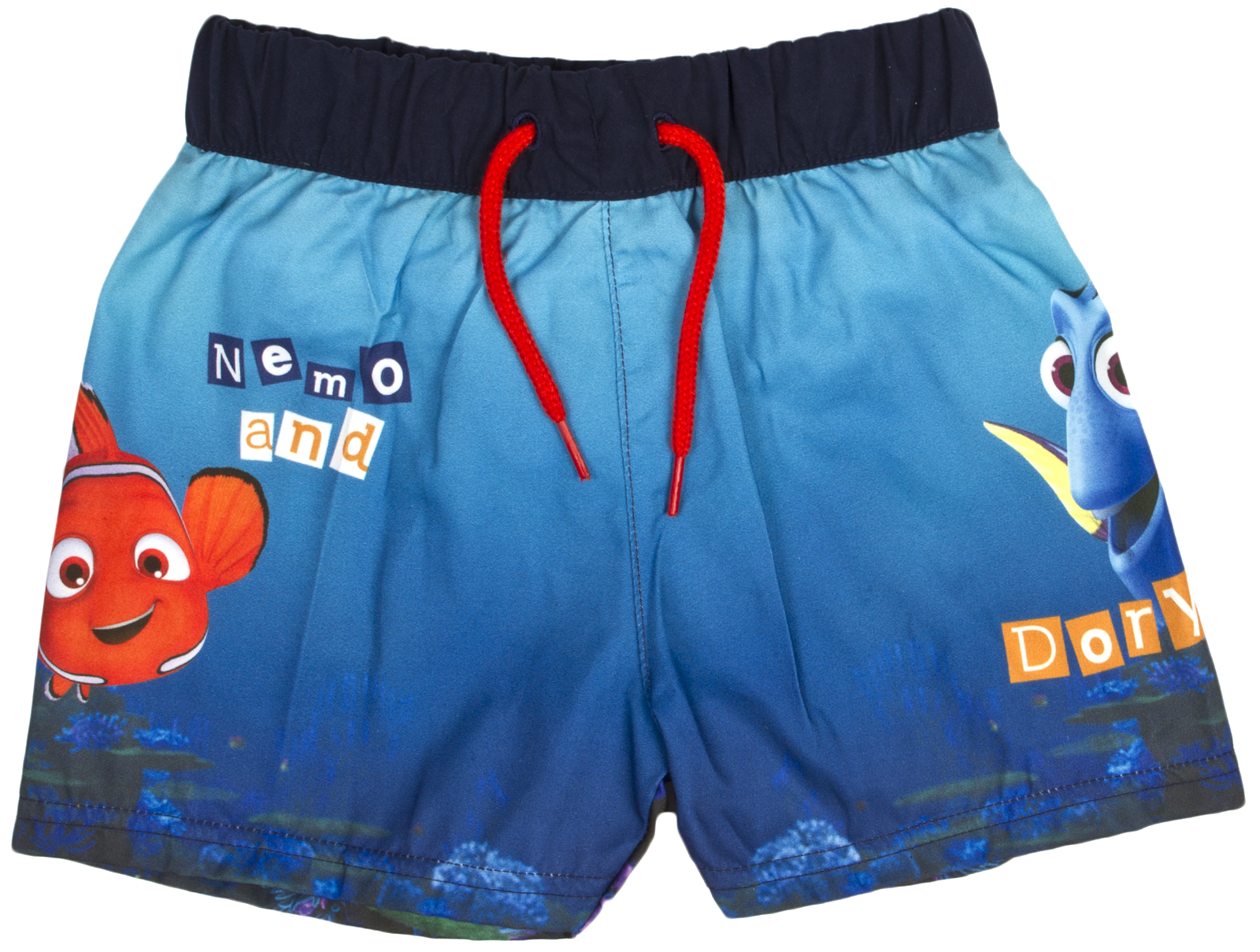 swimming costume and shorts