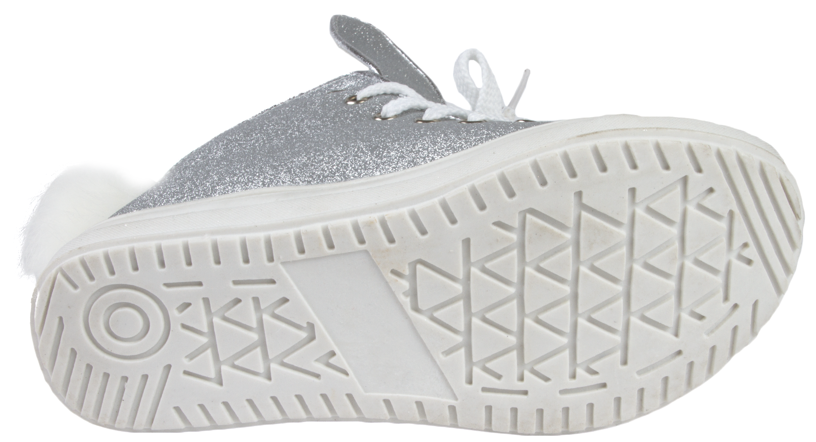 Filles paillettes hi tops 3D oreilles de lapin pom pom queue lacets escarpins baskets taille