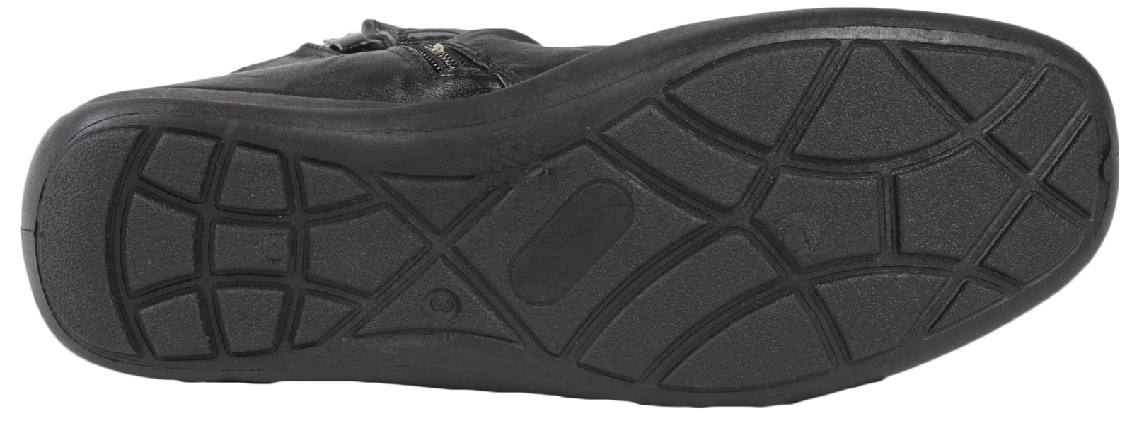 Womens Fleece Lined Ankle Boots Flat Faux Leather Comfort