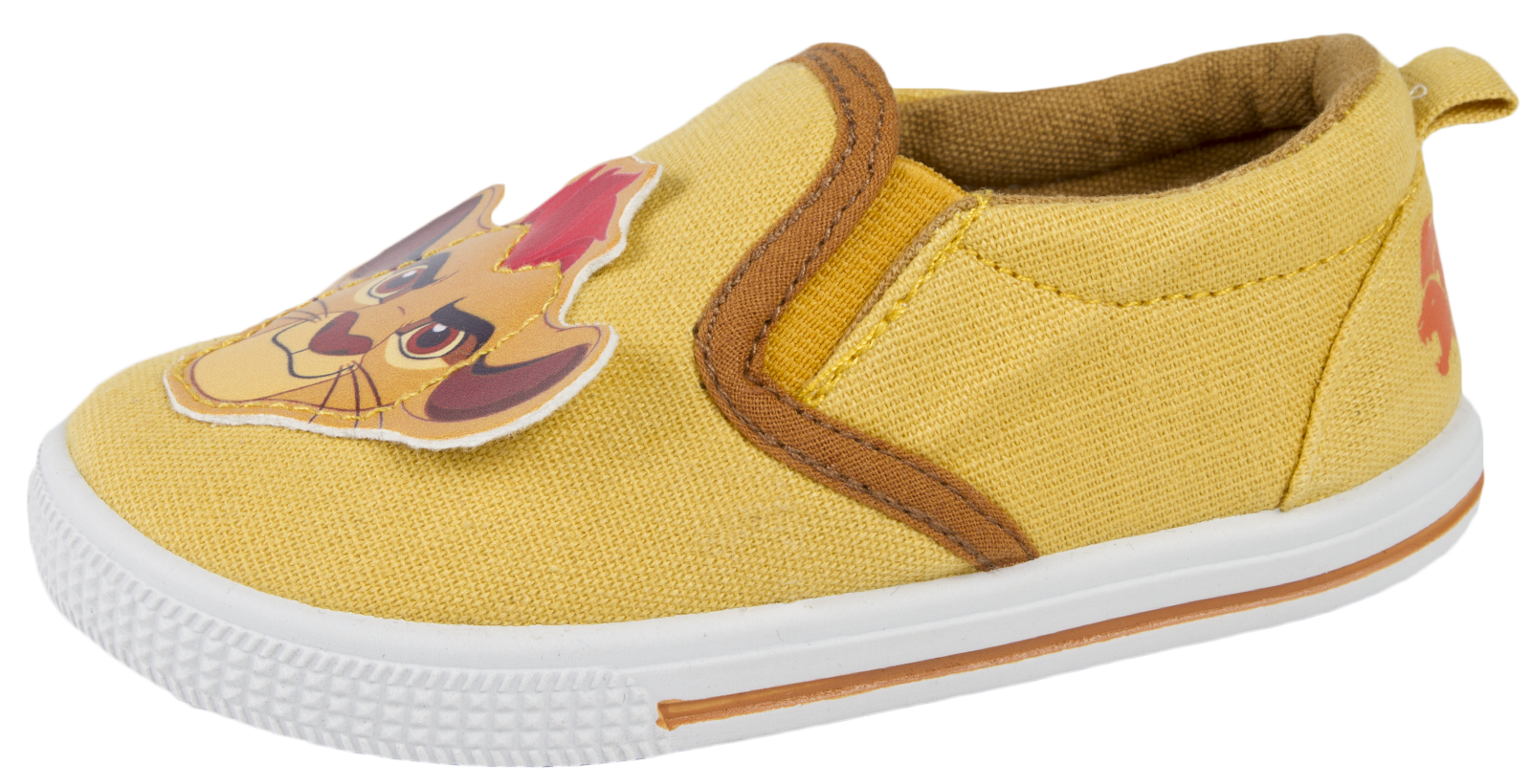 El protector de León Kion Bombas De Lona Sin Cordones Zapatos 3D Personaje de Disney chicos tamaño