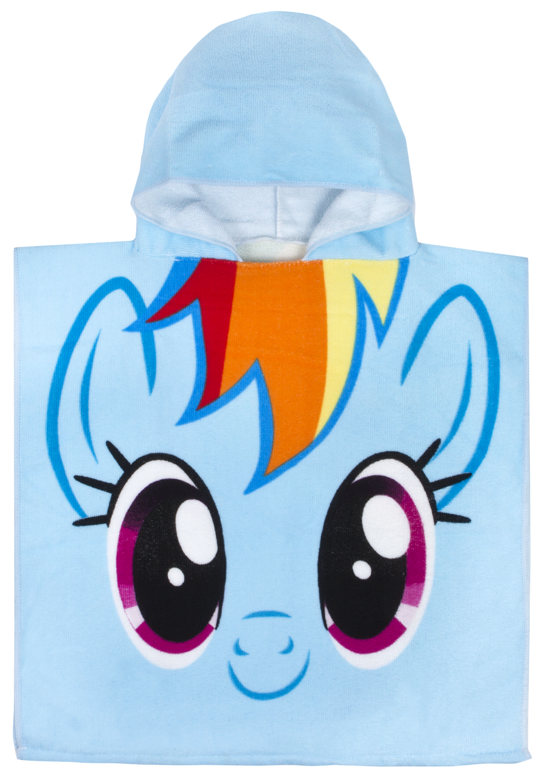 Kids Official Character Ponchos Hooded Beach Bath Towels Girls Boys