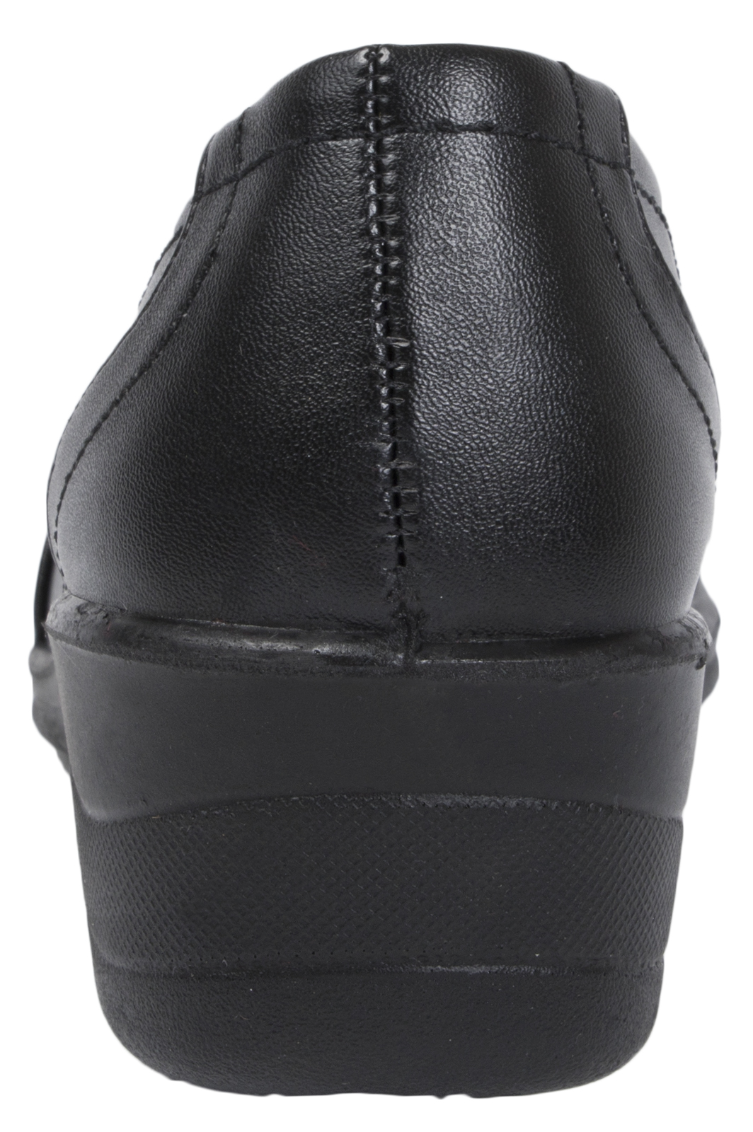 Womens Low Wedges Flexi Stretch Comfort Work Loafers Slip On Shoes Ladies Size | eBay