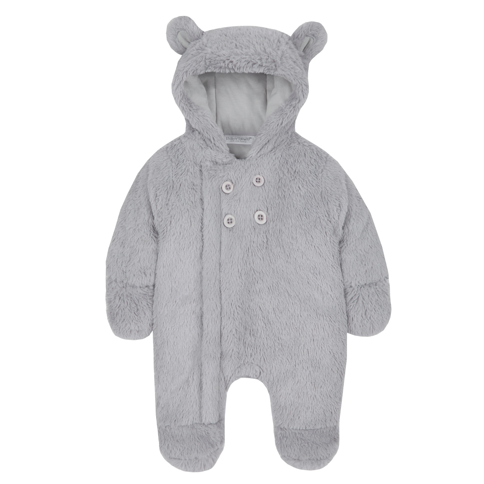 baby fleece pramsuit