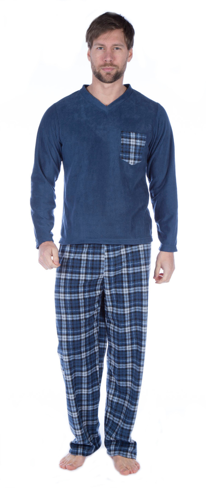 mens fleece pjs