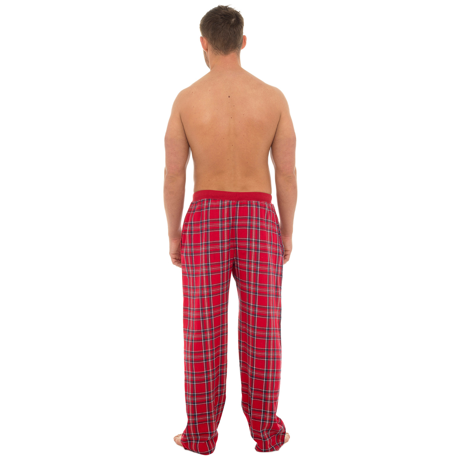 Mens 100/% Cotton Lounge Pants Casual Nightwear Pyjama Bottoms Xmas Gift Size
