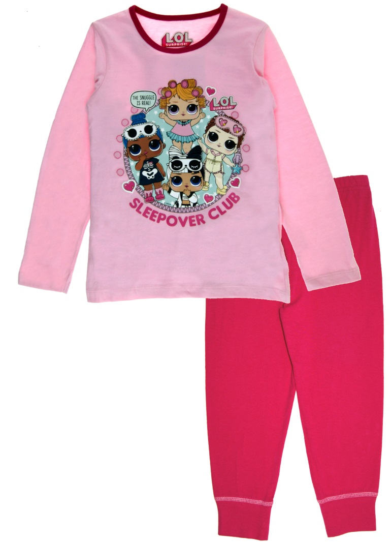 L.O.L Surprise Kids Girls LOL Dolls Pyjamas Long Pj/'s Set Nightwear Size 4-10