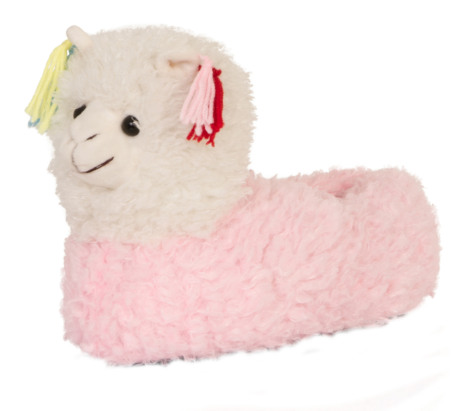 Womens Girls Novelty 3D Llama Slippers Character Mini Me Matching Ladies Kids