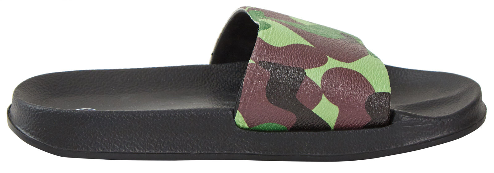 Boys Camouflage Lightweight Sliders Summer Pool Beach Flip Flops Shower Shoes