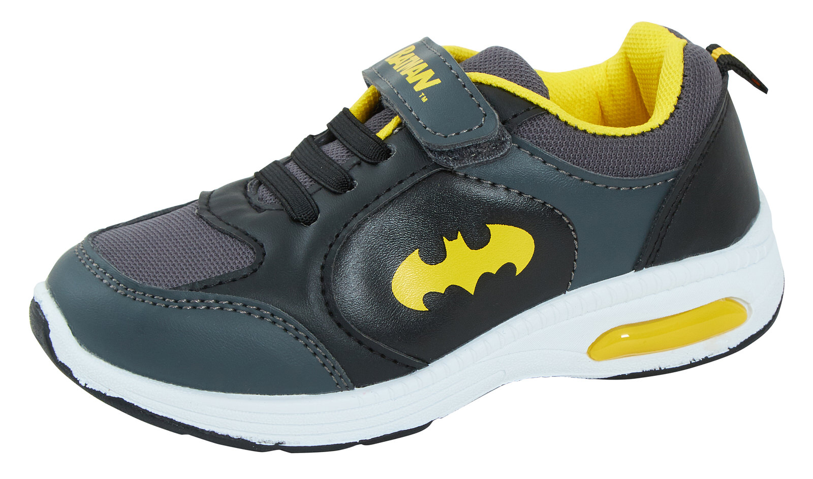 Batman Garçons Light Up Sports Baskets Enfants DC Comics Décontracté Chaussures De Skate Baskets