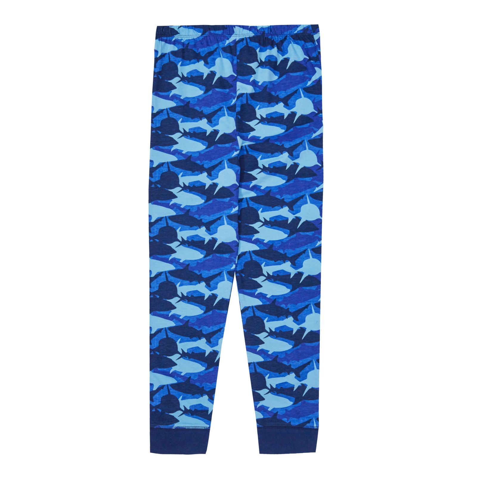 Boys Shark Pyjamas Kids Younger Older Boys Cuffed Pjs Luxury Loungewear Gift Set
