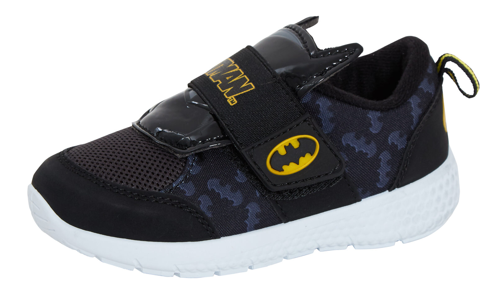 Boys Batman Trainers Lightweight Running Sports Shoes Kids DC Comics Skate Pumps
