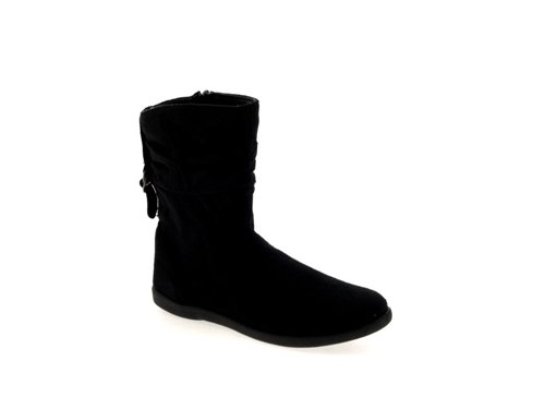 womens wide flat boots