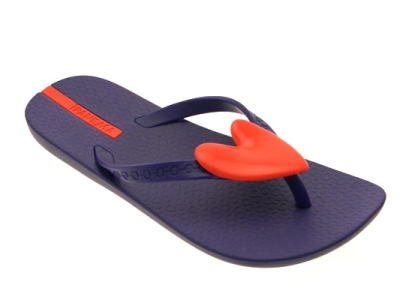 Ipanema Girls Sandals Eva Summer Beach Flip Flops 3D Heart Toe Posts Shoes Size