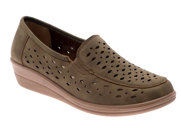 ladies soft leather mules