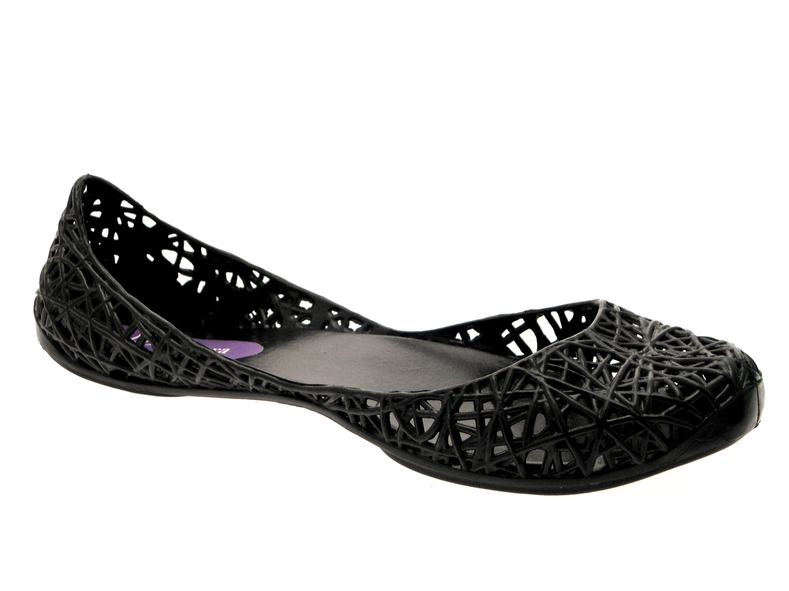 WOMENS JELLY FLIP FLOPS GLITTER BALLET PUMPS BEACH FLAT SANDALS LADIES