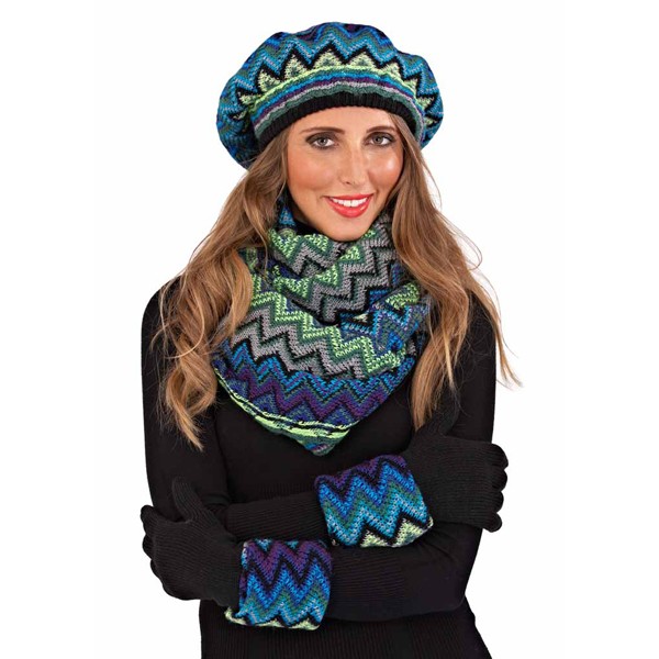 beret hat and scarf sets