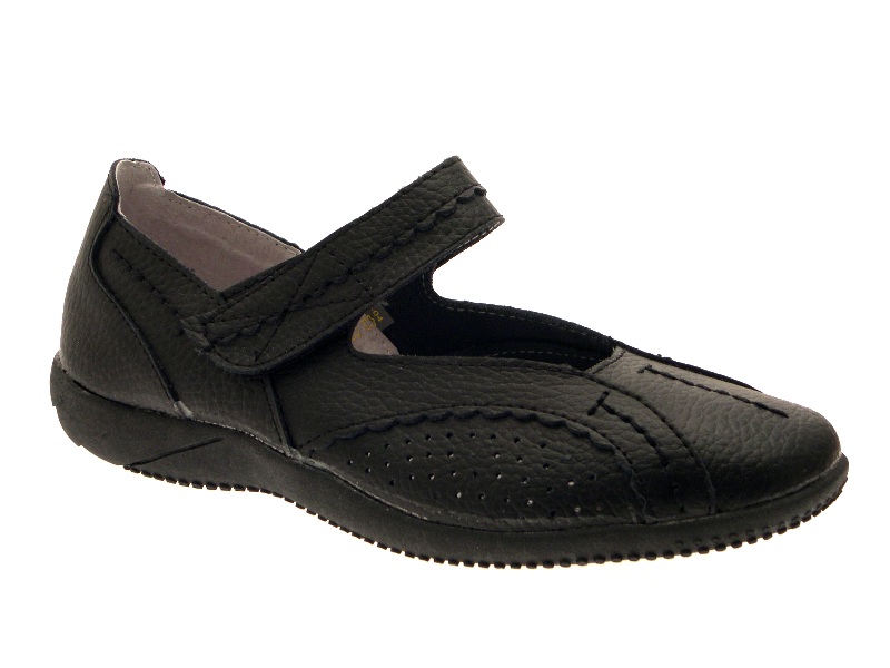 women's wide width casual mary jane shoe