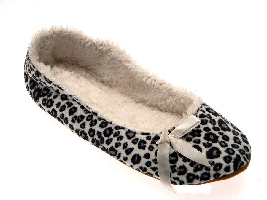 leopard print ballet slippers
