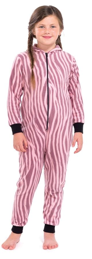 KIDS BOYS GIRLS FULL LENGTH FLEECE HOODED ALL IN ONE NOVELTY JUMPSUIT SIZE 3-13 - Picture 129 of 164