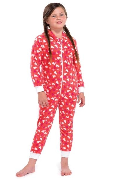 KIDS BOYS GIRLS FULL LENGTH FLEECE HOODED ALL IN ONE NOVELTY JUMPSUIT SIZE 3-13 - Picture 142 of 164