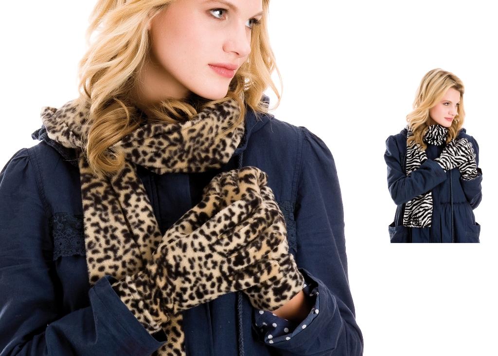 leopard print window scarf