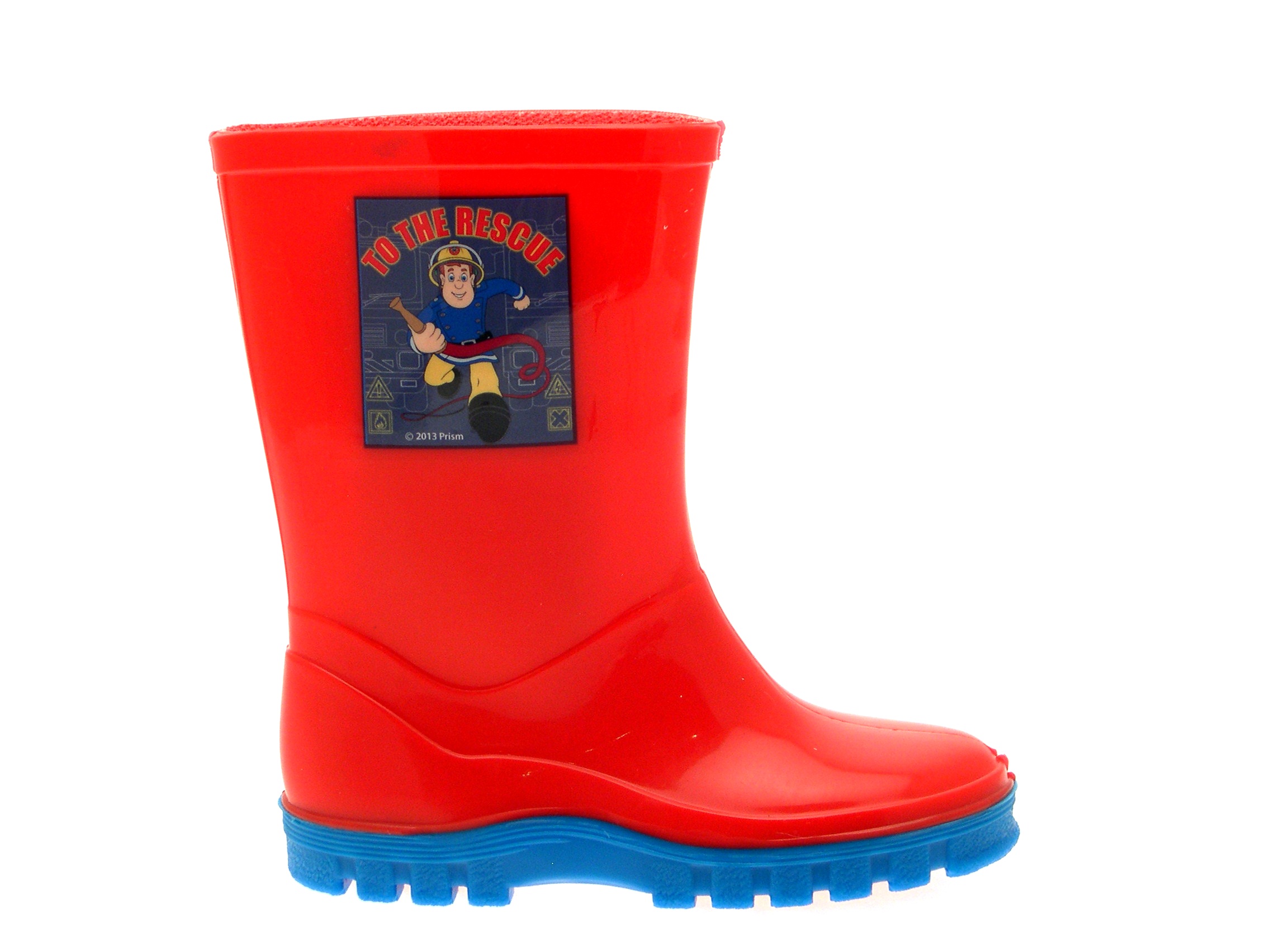 Kids Boys Fireman SAM Snow Winter Boots Wellies Wellingtons Wellys RED Size 4 10 eBay