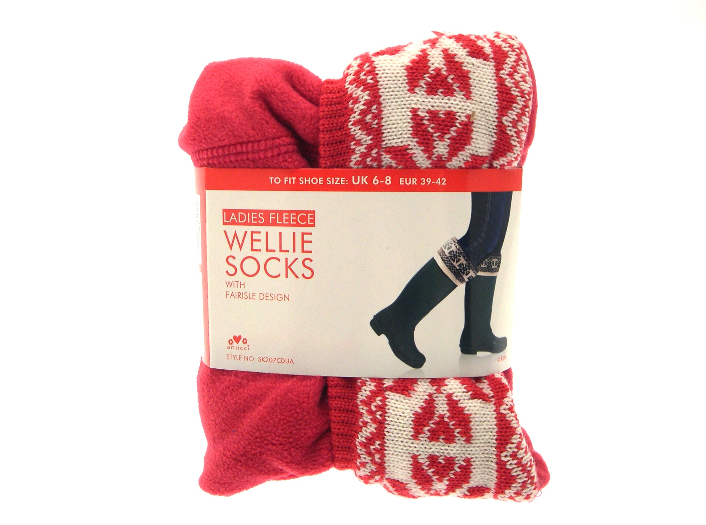 WOMENS WELLIE BOOT LINERS SOCKS WINTER SNOW LADIES FUR CUFF LEOPARD