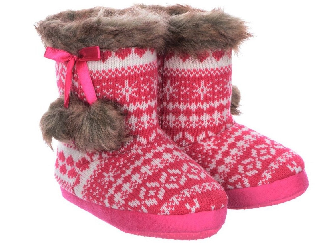 girls slipper boots