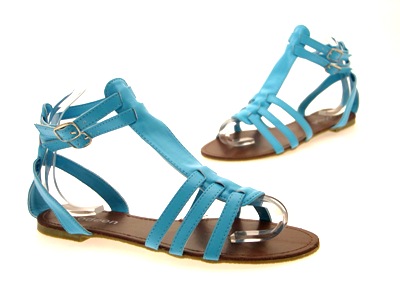 dark blue gladiator sandals