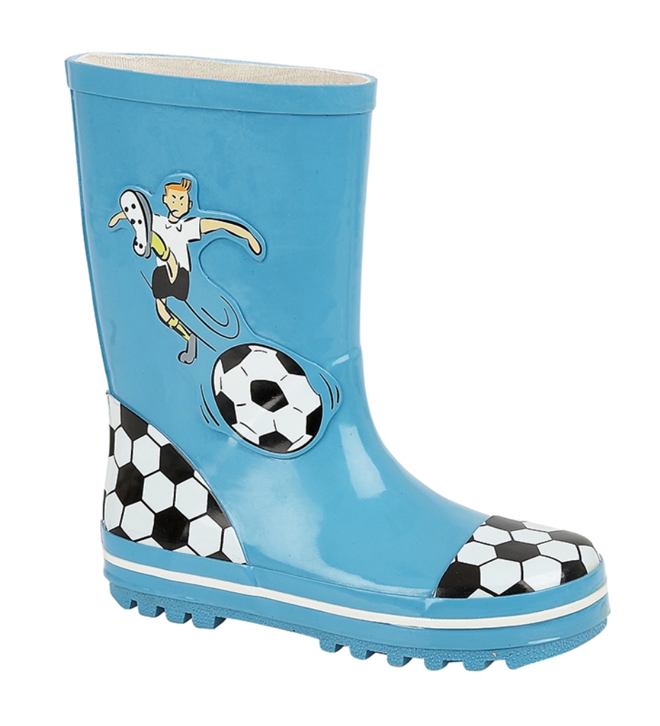 boys kids wellies wellington rain snow boots football crocodile infant size 4 snow boot