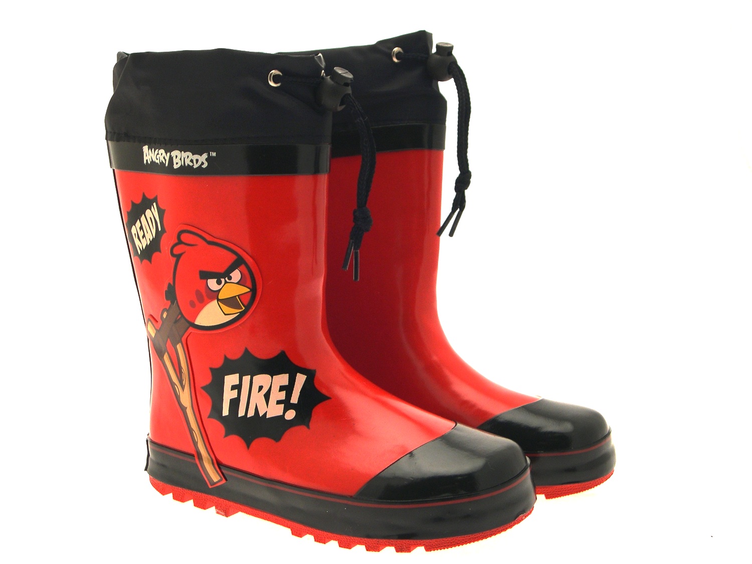 Spiderman Childrens Wellies With Tie Top Toddler Rubber Boots