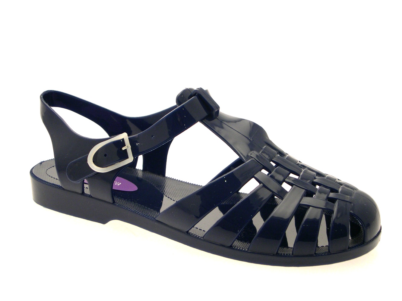 WOMENS JELLY CUT OUT SANDALS LADIES FLAT JELLIES SUMMER BEACH SHOES