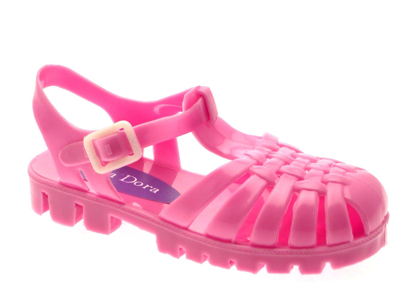 KIDS-GIRLS-JELLY-SHOES-SUMMER-CUT-OUT-SANDALS-JELLIES-CHILDRENS-BEACH ...