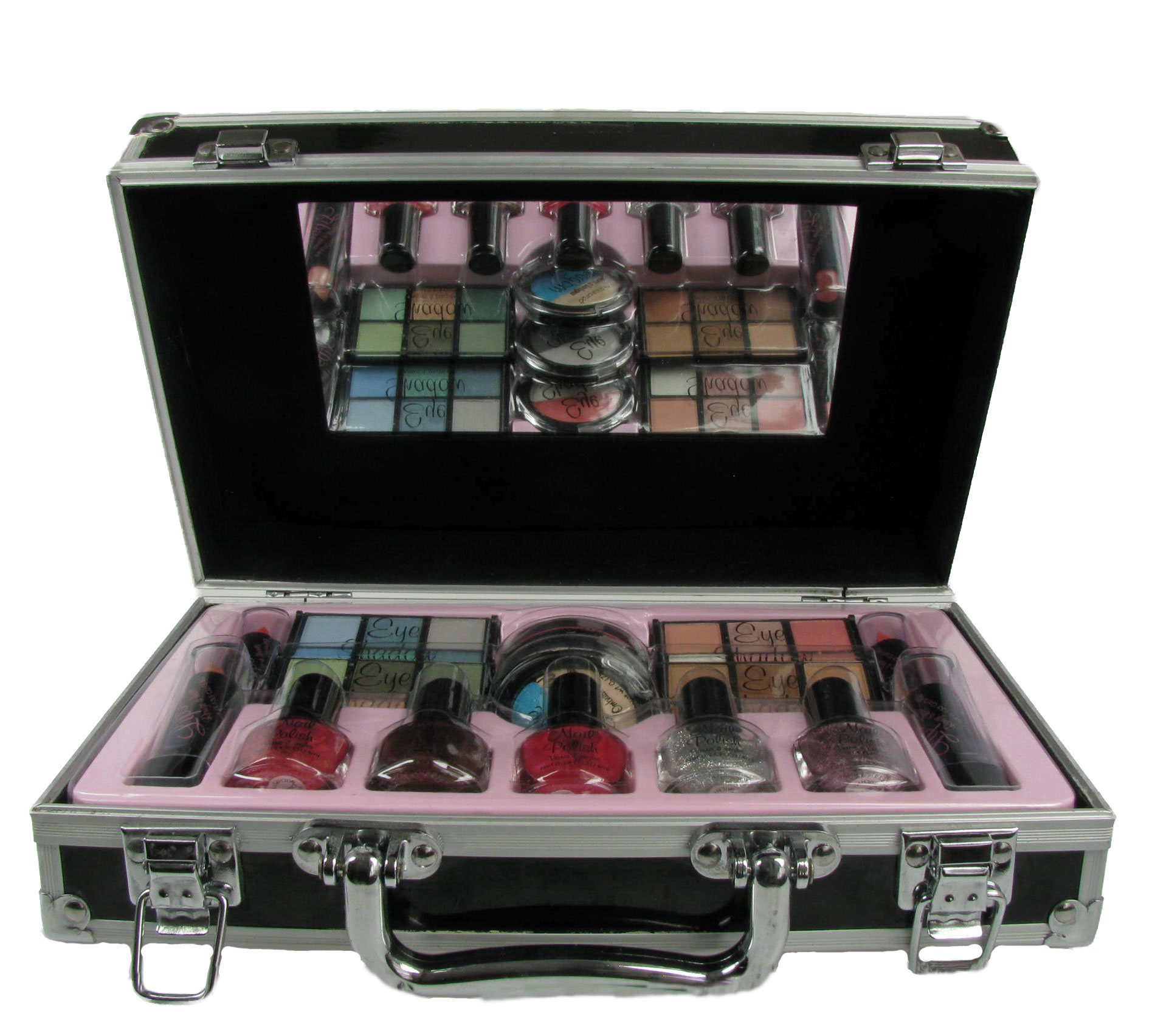 makeup vanity case with makeup