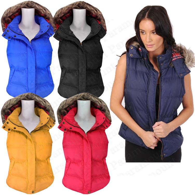 body warmer ladies with hood