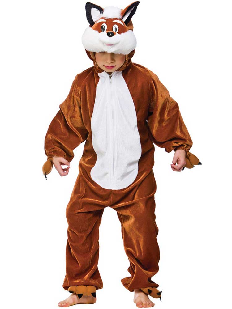 Bambino Ragazzi Ragazze Bambini Mr Fox Costume Animale Vestito Nuovo Libro Settimana Giorno