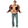 View Item Adult Pretzel Fancy Dress Costume Mens Ladies Gents Womens Male Female Unisex