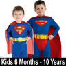 View Item Child Licensed Superman Party Outfit New Fancy Dress Costume Superhero Kids Boys