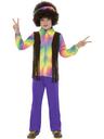 View Item Child Age 4-6 Years Hippie Aroma Fancy Dress 60s/70s Groovy Costume (Small)