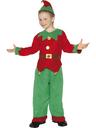 View Item Child Elf Fancy Dress Party Costume Christmas Xmas Pixie Gnome Dwarf Kids Helper
