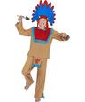 View Item Child Indian Boy Fancy Dress Costume Wild West Chief Tonto Native American Kids