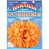 View Item Hawaiian Luau Flower Hair Clip (Various Colours) Fancy Dress Hippy Flower Power