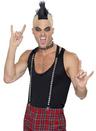 View Item Adult Punk Braces With Studs Fancy Dress Mens Gents Male
