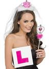 View Item Adult Hen Party Kit Fancy Dress Hen Night Party Tiara Wand Ladies Womens Female
