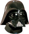 View Item Adult Darth Vader 2 Piece Helmet Fancy Dress Licensed Star Wars Costume Mask