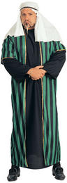 View Item Adult Arab Sheik Fancy Dress Costume Plus Size XXL
