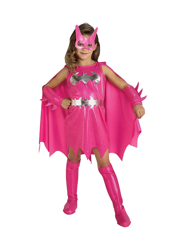 Child Batman Pink Batgirl Fancy Dress Costume Book Week Superhero Kids Girls eBay