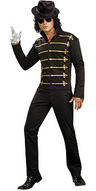 View Item Adult Mens Extra Large MJ Michael Jackson Military Jacket Costume (XL)
