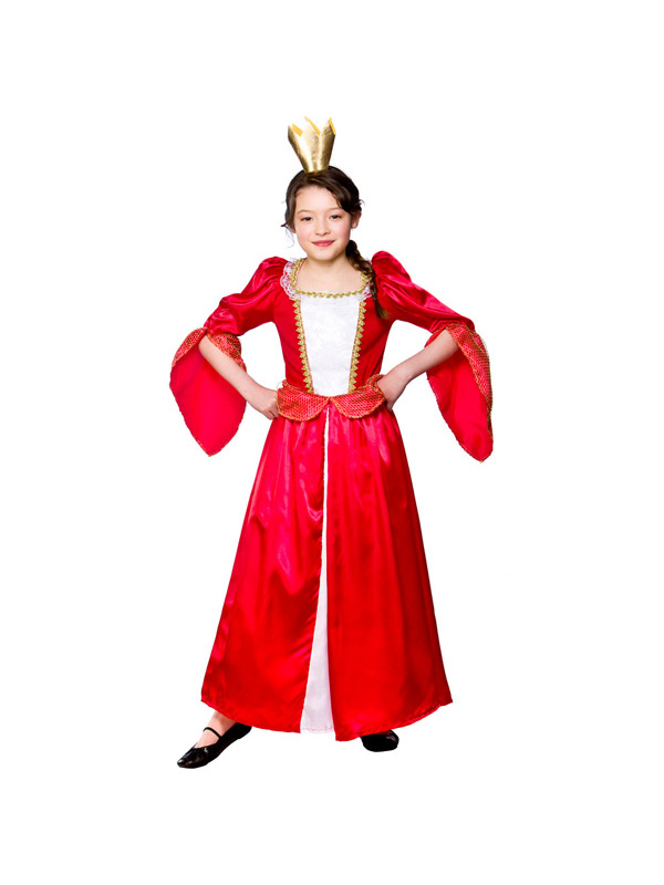 Child Tudor Queen Outfit Fancy Dress Costume Book Week Kids Girls eBay